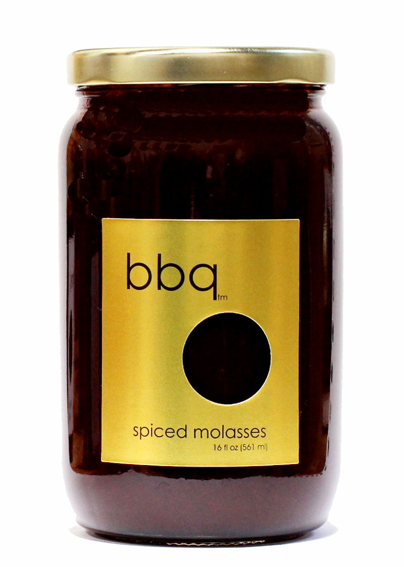 welovejam spiced molasses bbq sauce 16 oz jar