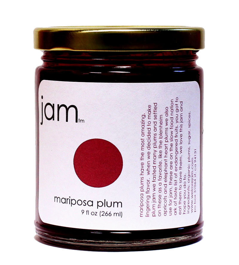 welovejam mariposa plum jam 9 oz jar