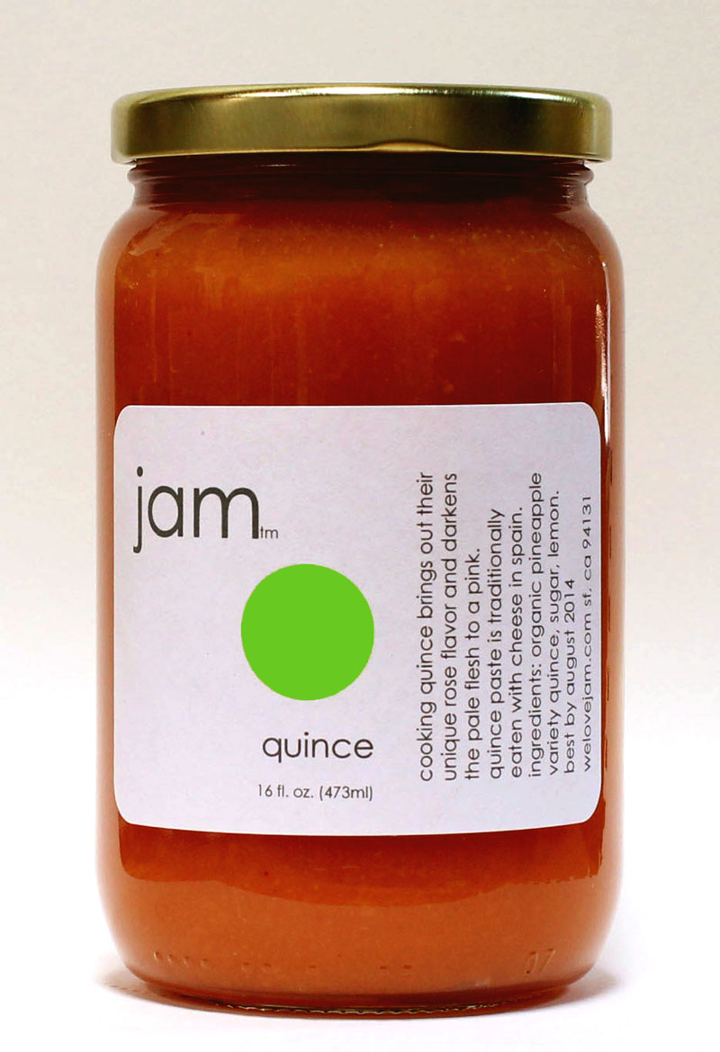 welovejam quince jam 9 oz jar